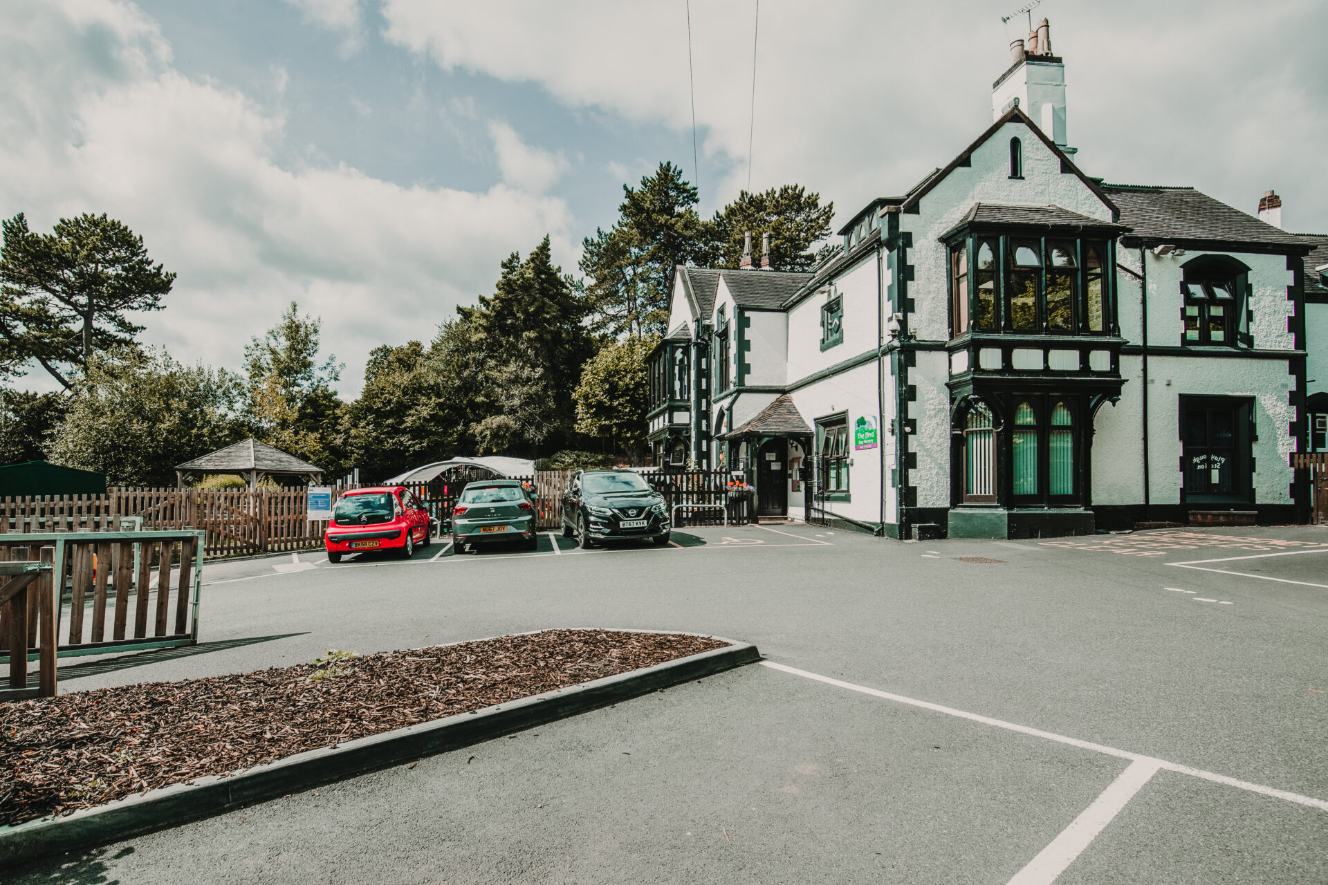 Image of Elms car park.