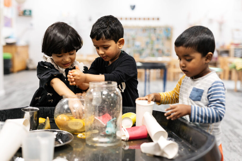 Children playing