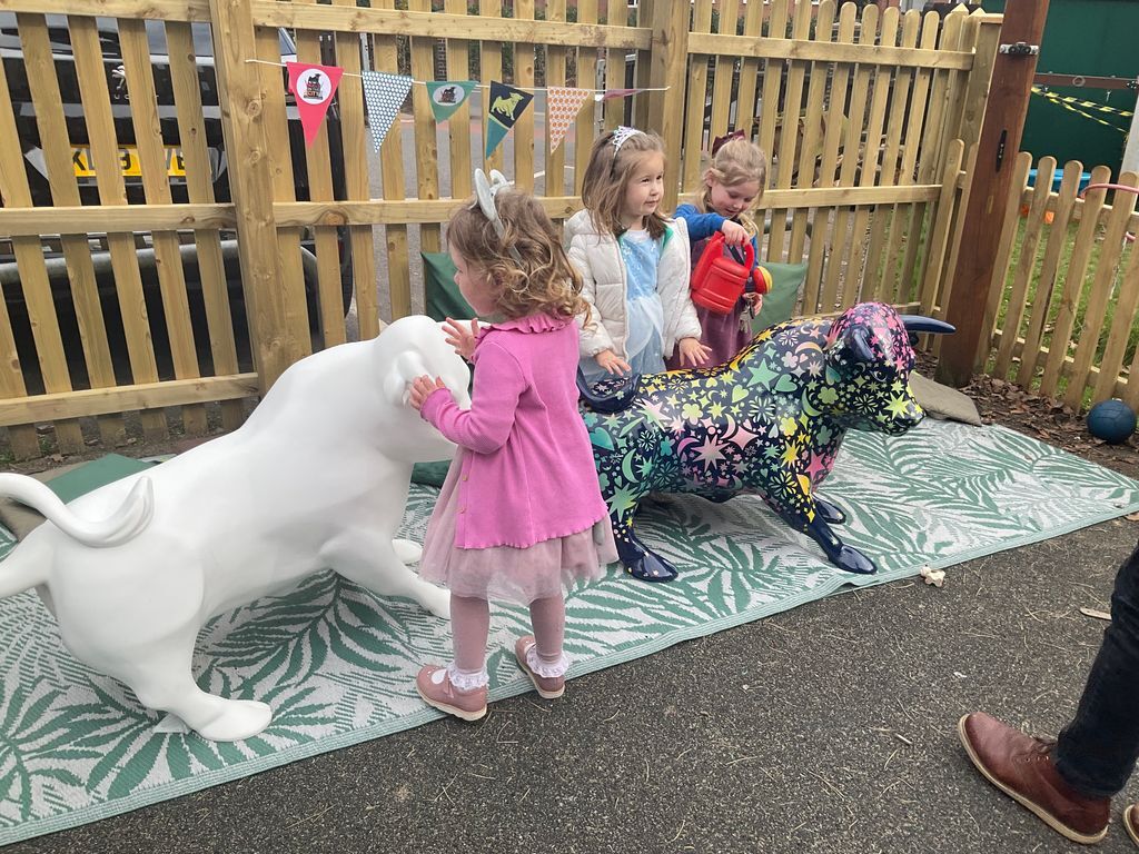 Children with Baldy